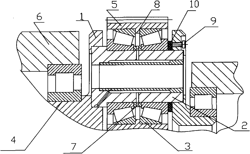 Planetary transmission structure of wind power gear box