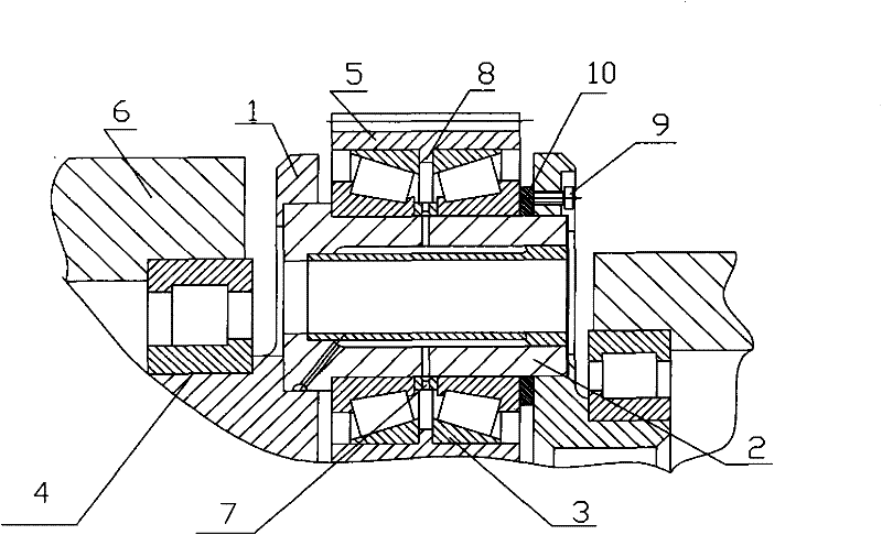 Planetary transmission structure of wind power gear box