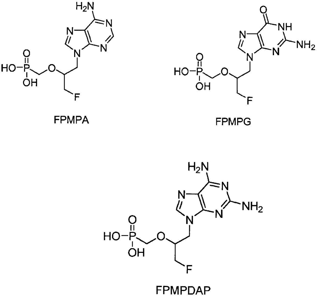 Prodrugs of fluorinated acyclic nucleoside phosphonates