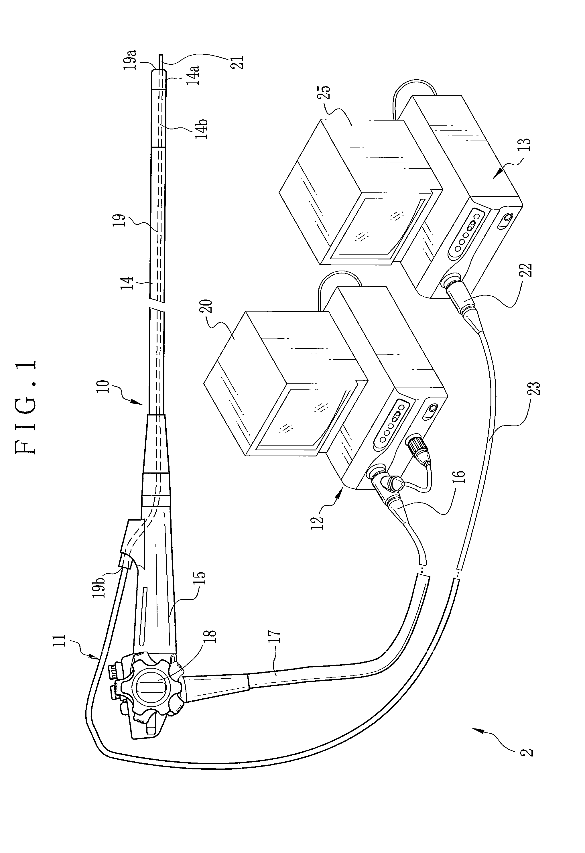 Optical unit for probe and optical unit producing method