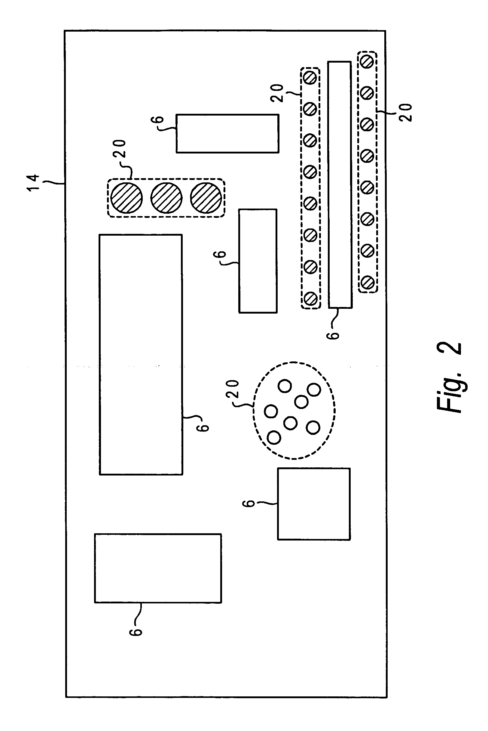 Cooling apparatus for vertically stacked printed circuit boards