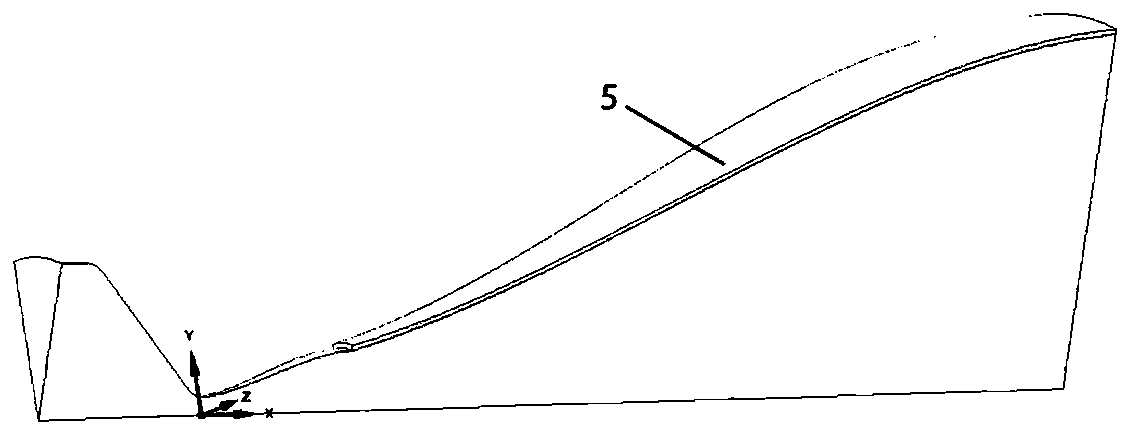 Flexible extension effuser with self-adaption height