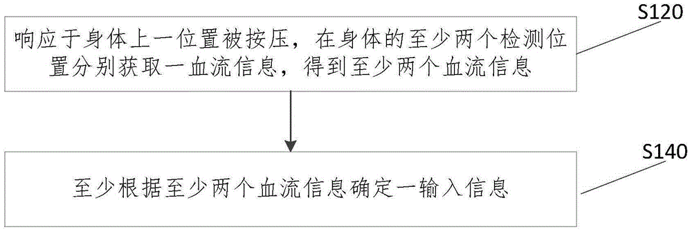 Input information determination method and equipment