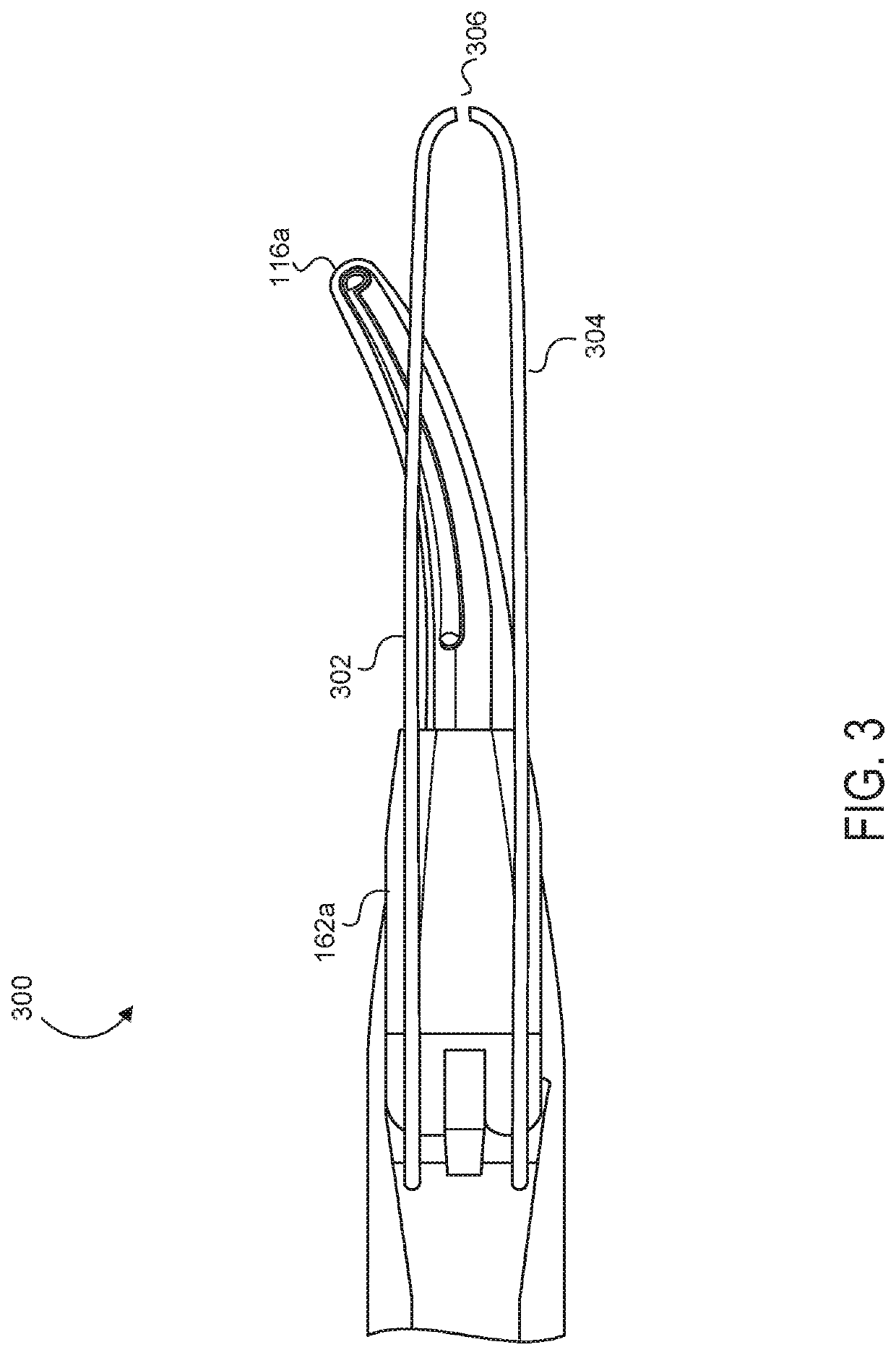 Medical device with a bilateral jaw configuration for nerve stimulation