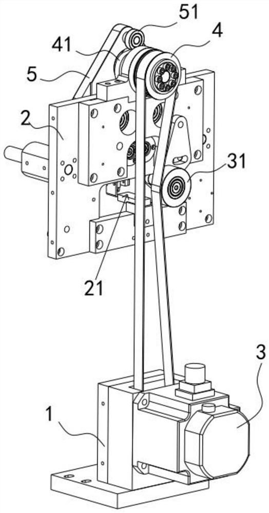 Double-insert feeding control structure of mosaic wheel