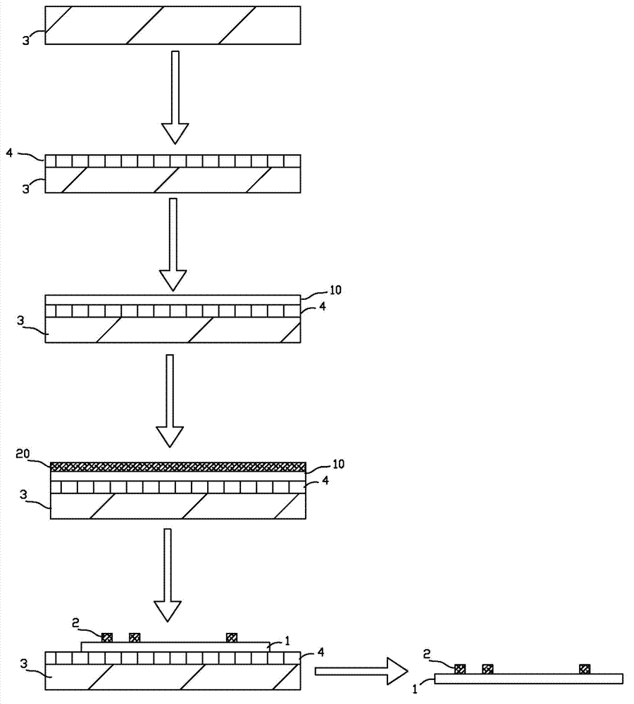 Coding suspension microchip and preparation method and application thereof