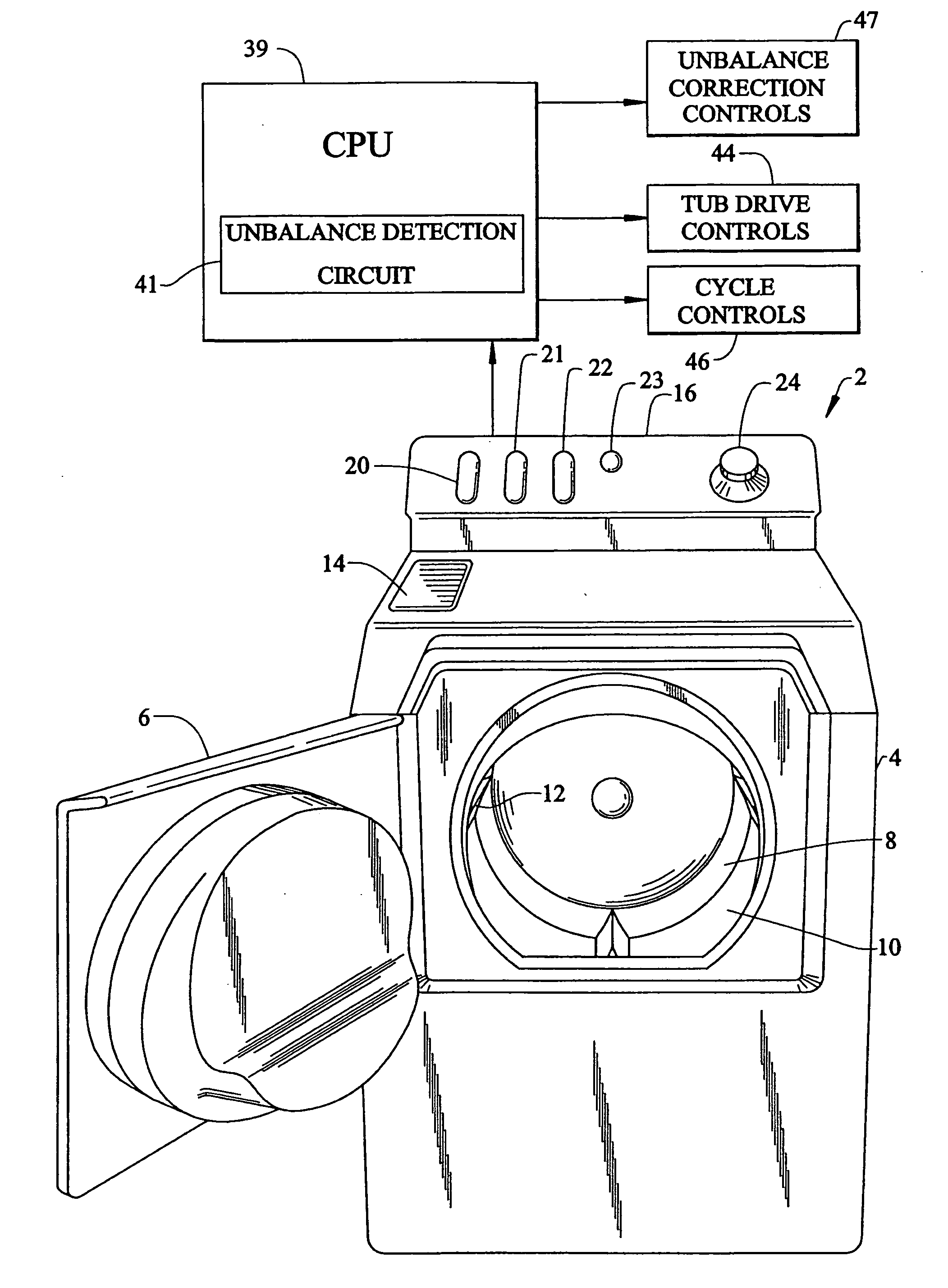 Solenoid plunger cushioning system for a washing machine balancing fluid valve