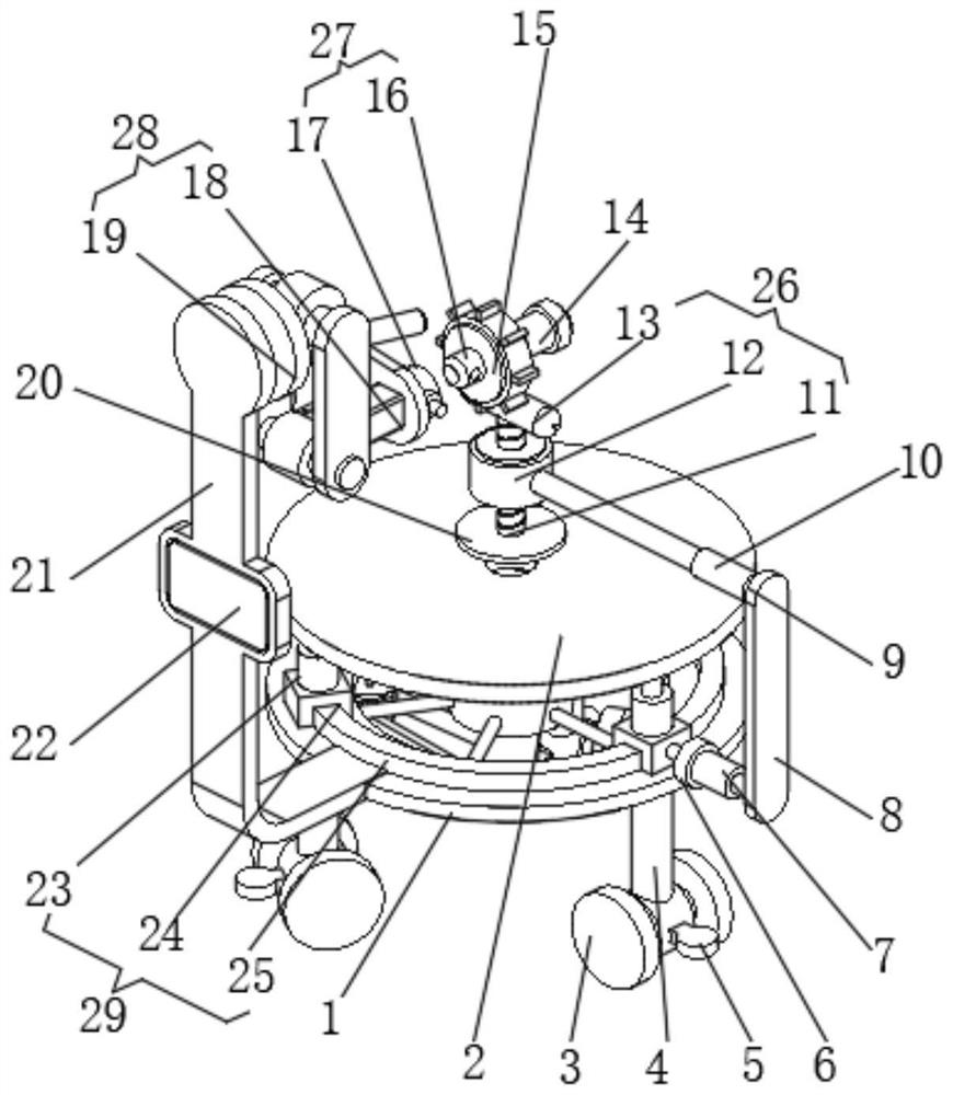 A sawtooth surface processing mechanism for an electric saw