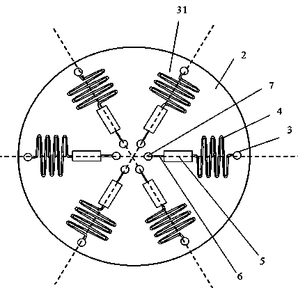 Device and method for detection and prevention of crop fungal diseases based on microfluidic chip