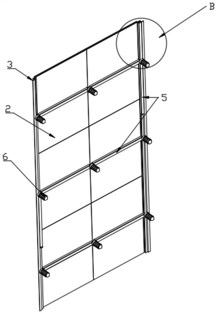 A building decoration decorative panel structure