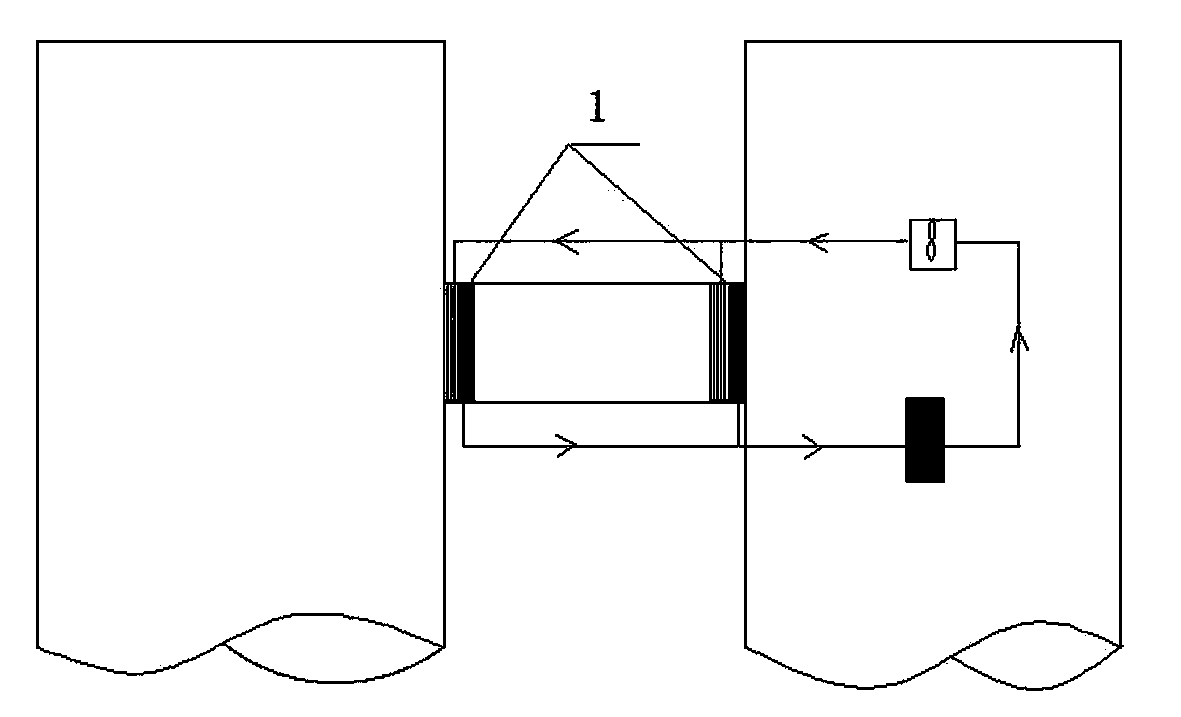 Recycling type smoke control method of tunnel