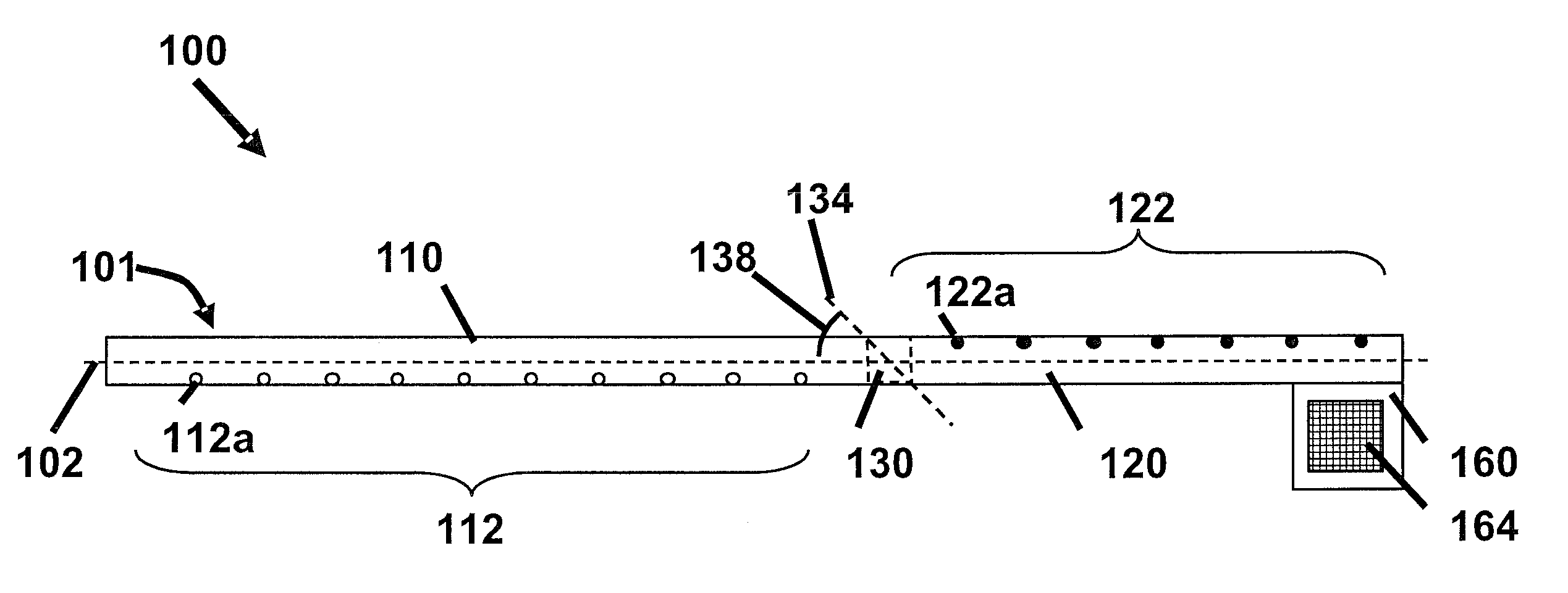 Flexible circuit assembly for a capacitive-sensing device