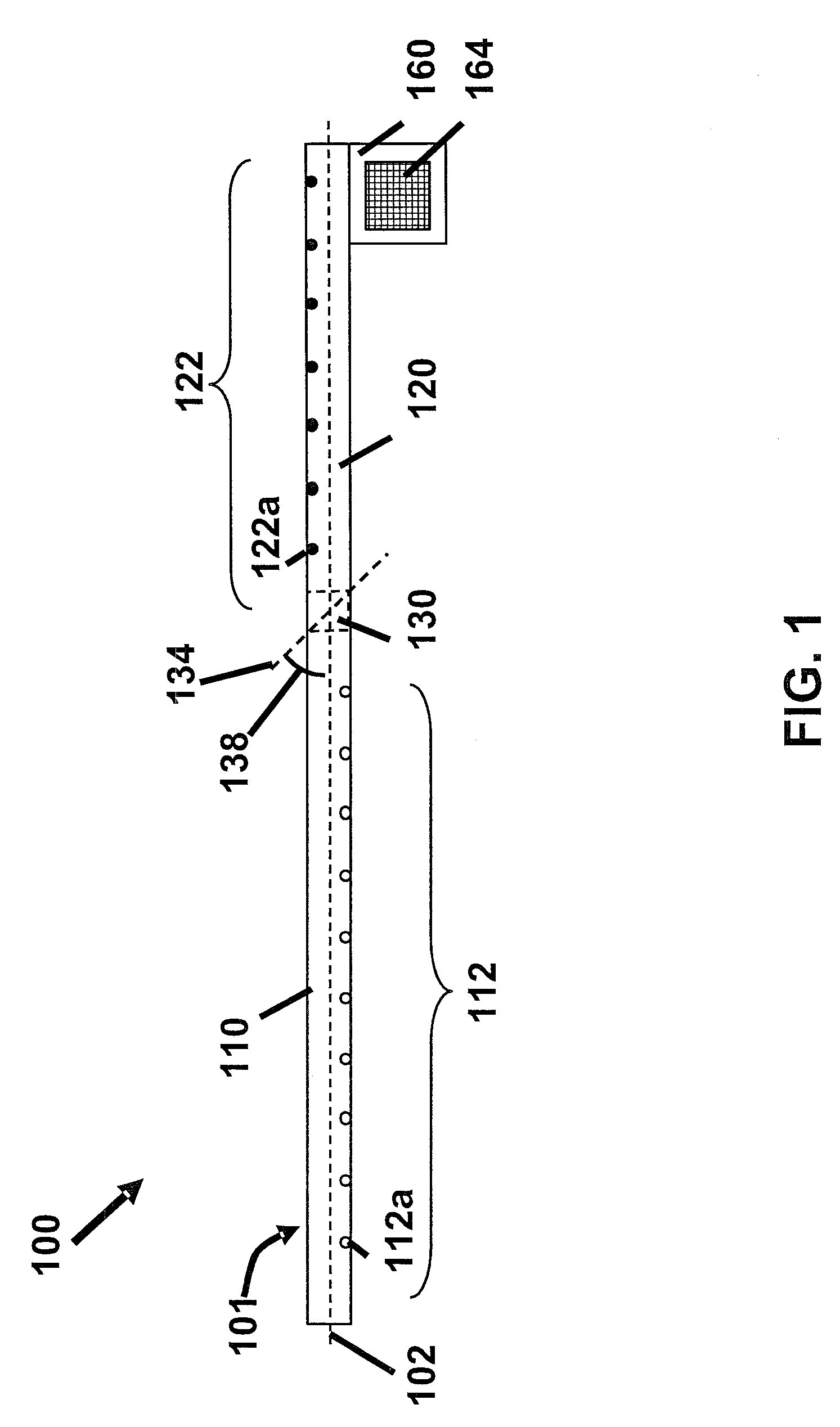 Flexible circuit assembly for a capacitive-sensing device