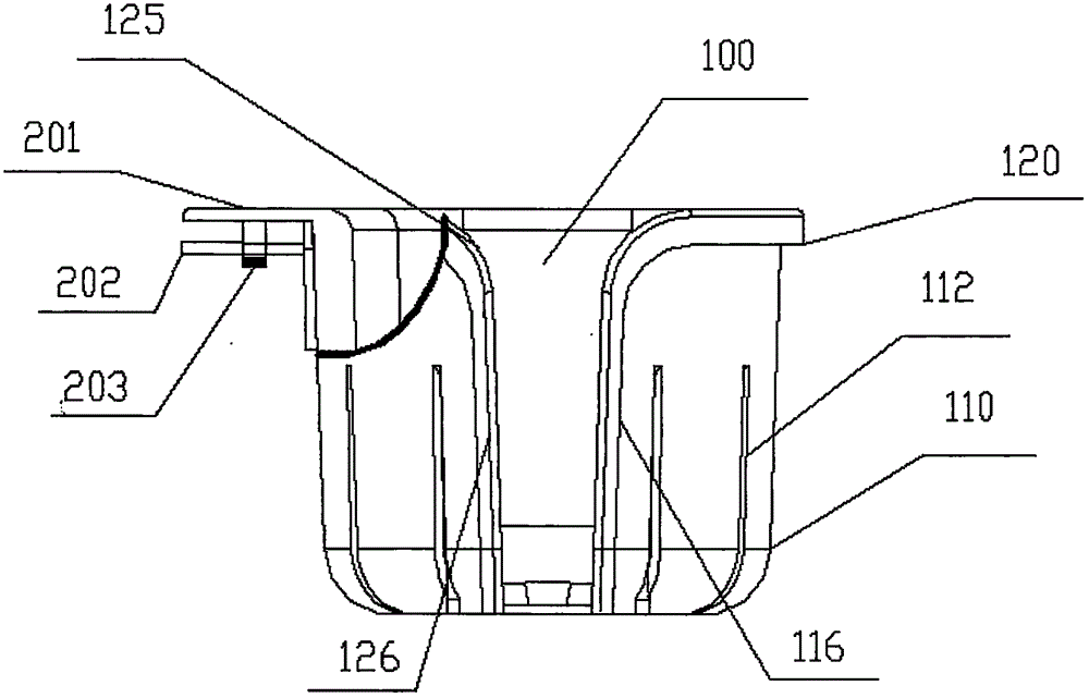 Portable hanging cup