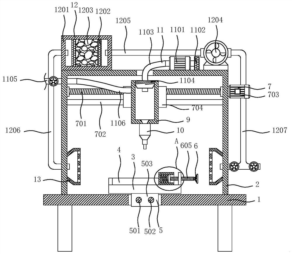 Tin dispensing device for PCB in building automation equipment