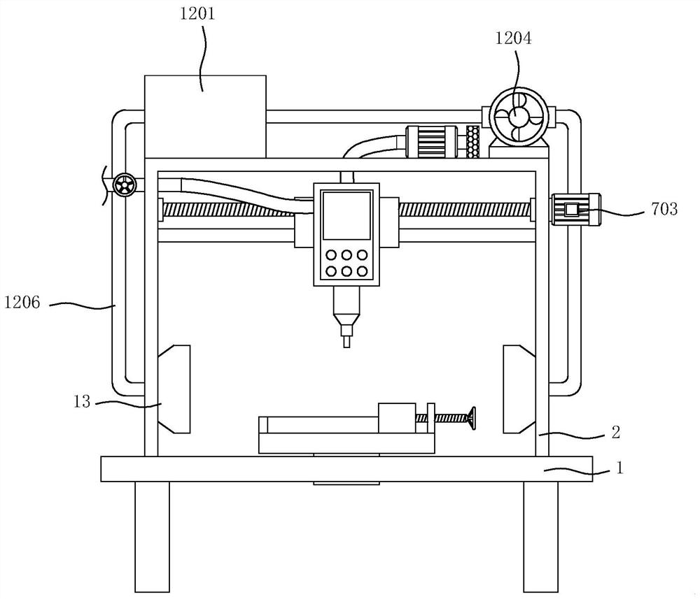 Tin dispensing device for PCB in building automation equipment