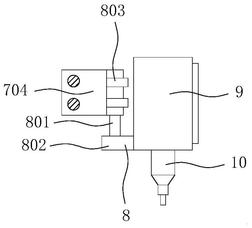 Tin dispensing device for PCB in building automation equipment