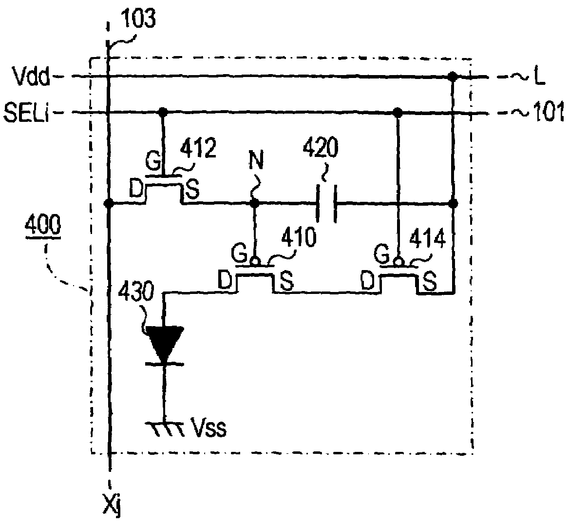 Electronic circuit, method of driving the same, electro-optical device, and electronic apparatus