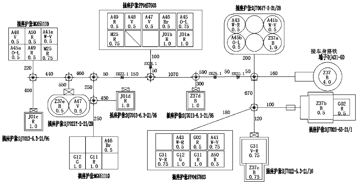 A Method for Generating Full-scale Wiring Harness Tooling Board Drawing Based on CAD Platform