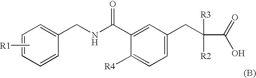 Novel Cyclic Aminophenylalkanoic Acid Derivative