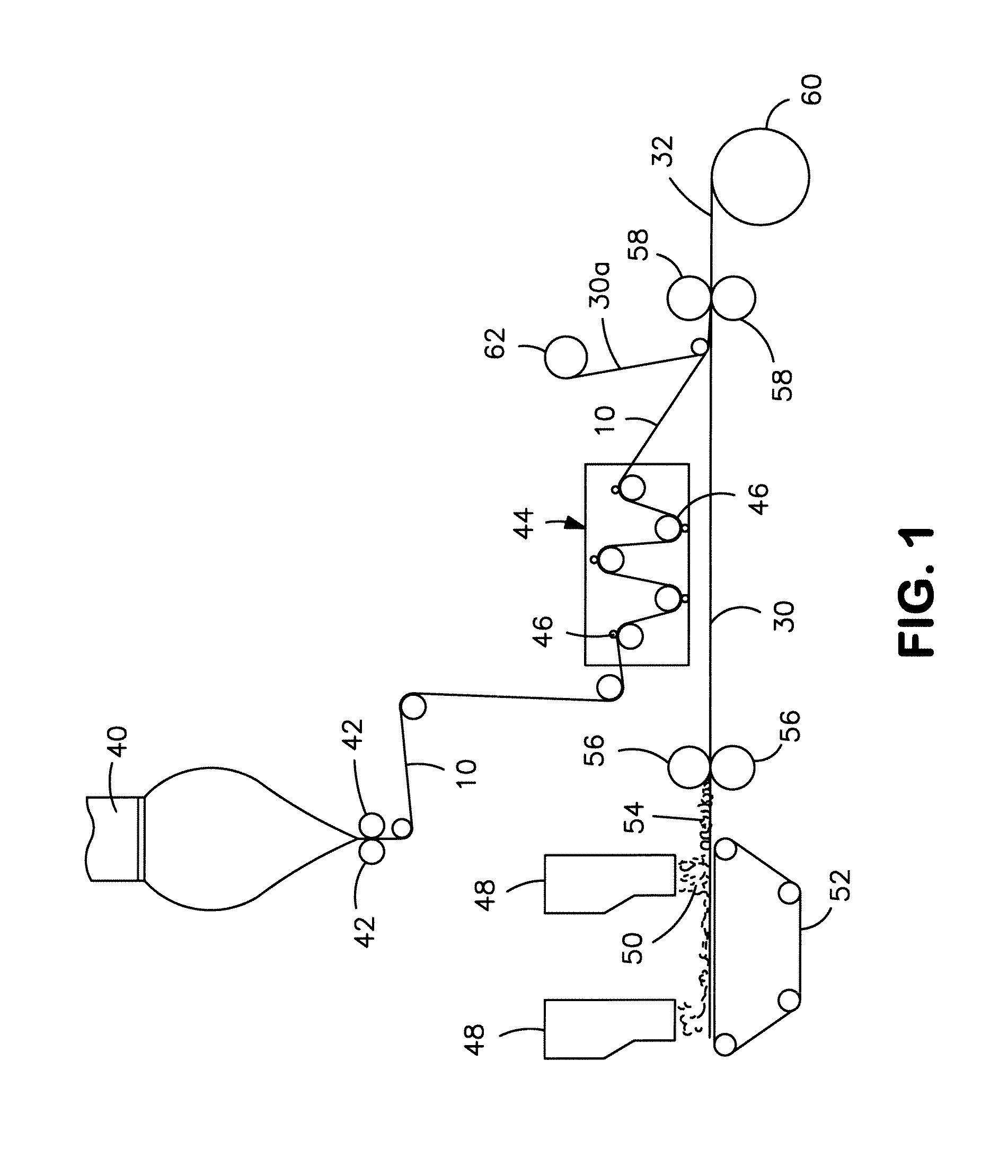 Method of making a smooth elastic nonwoven composite