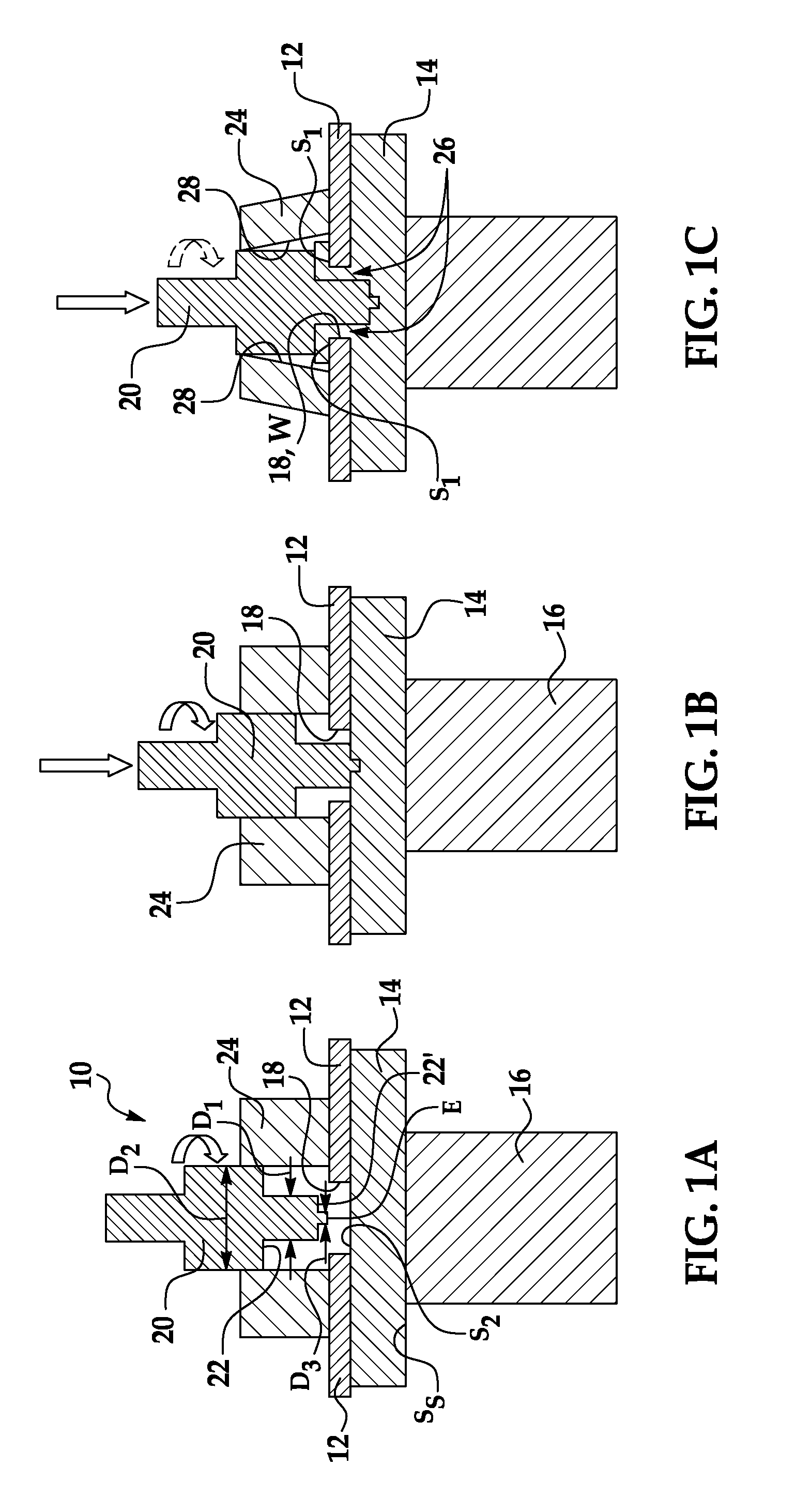 Clinching method and tool for performing the same