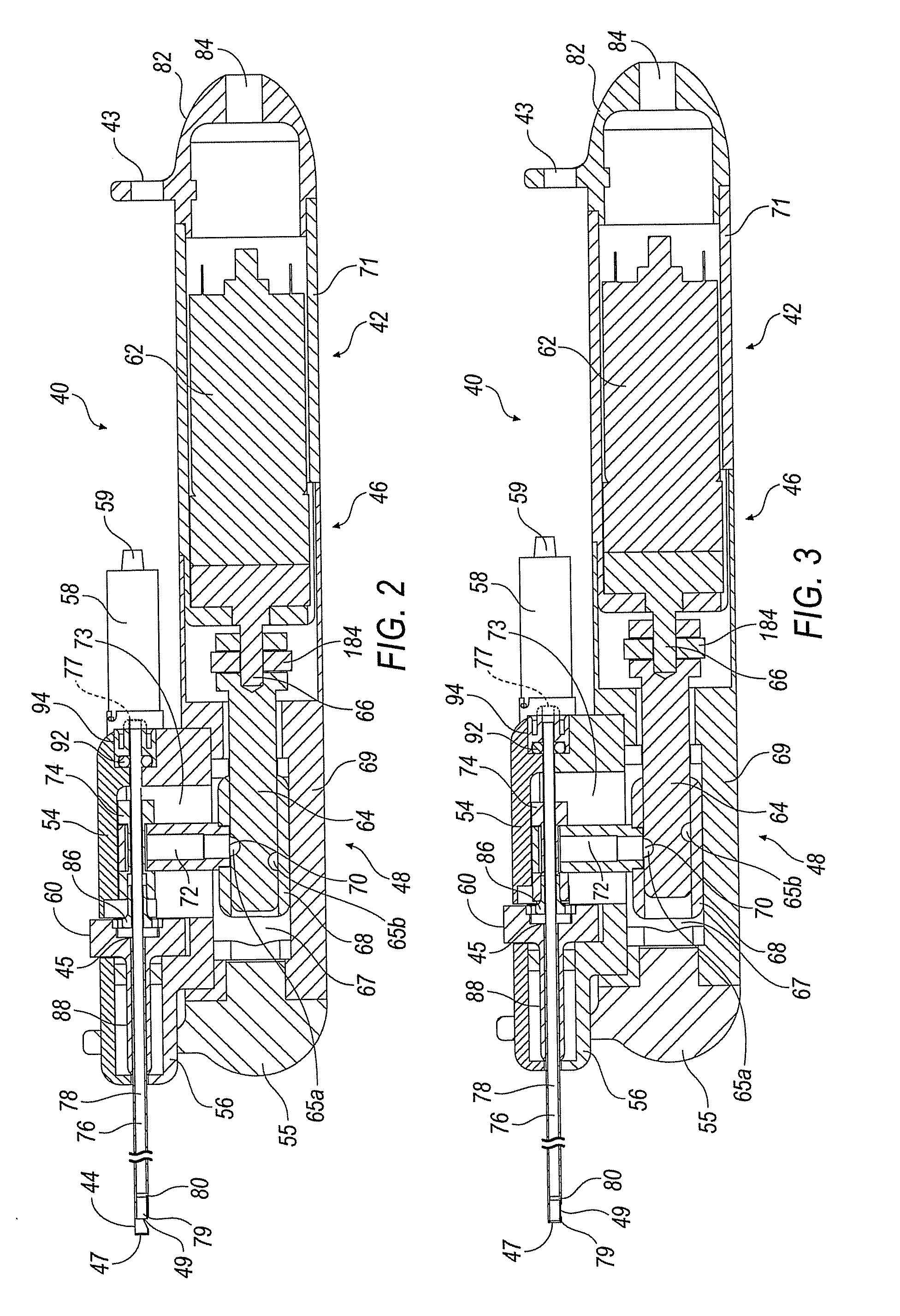 Positioning system for tissue removal device
