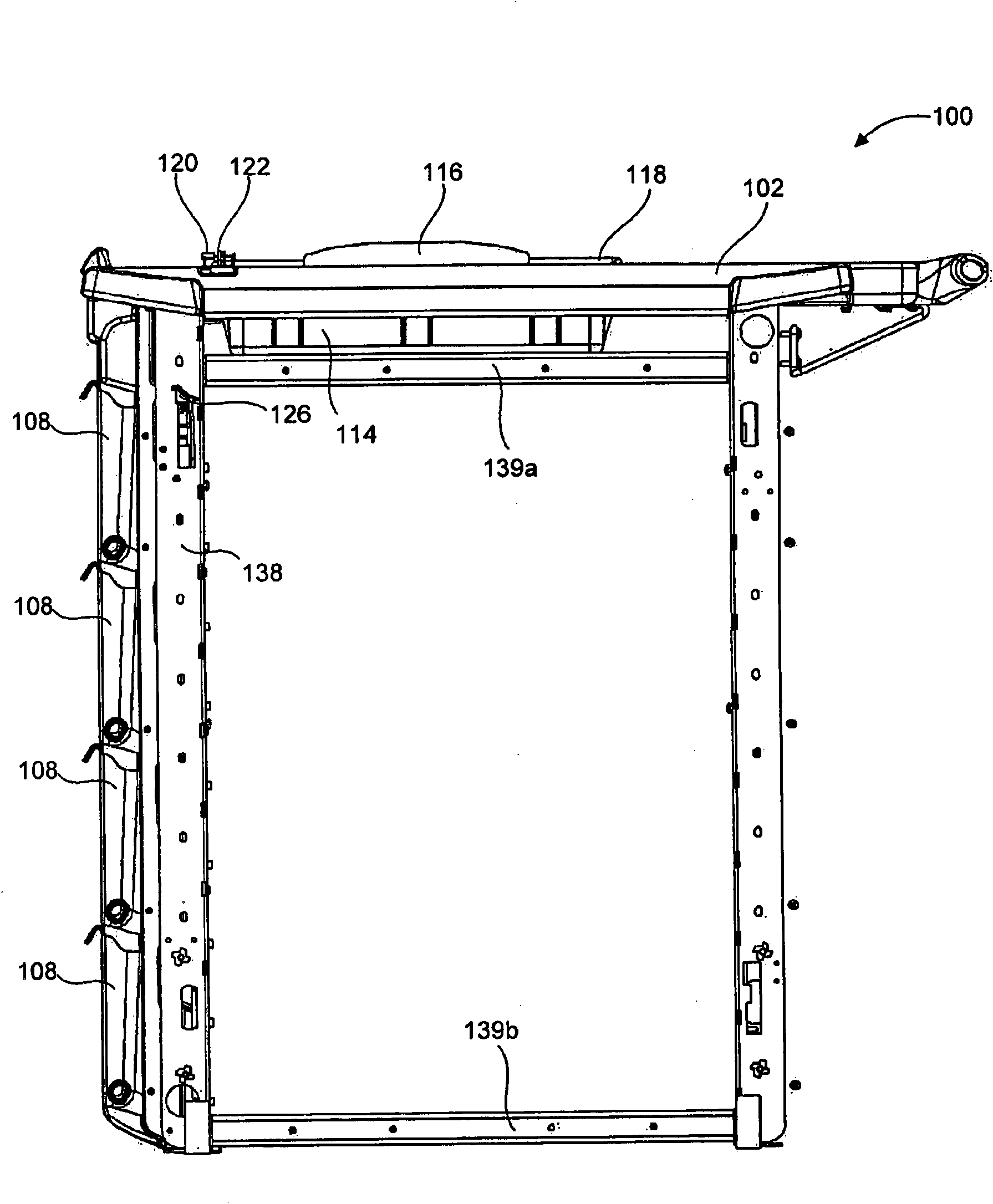 Improved sealing structure for sealing multiple sections and drawer of medical emergency cart