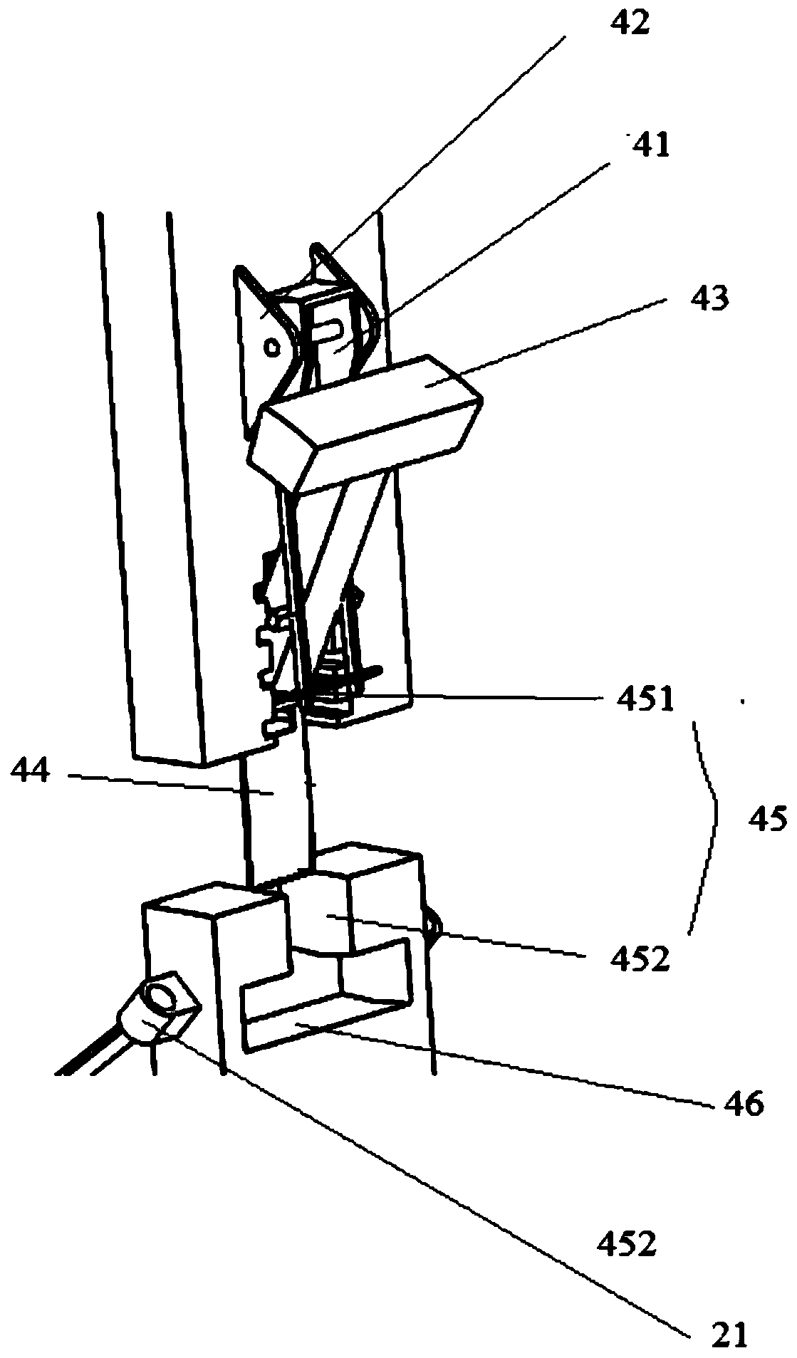 A pay-off pulley for a UAV wire-mounting system