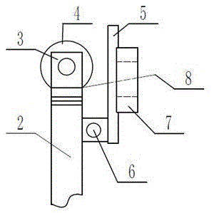 Graphite film rolling equipment deviation rectifier