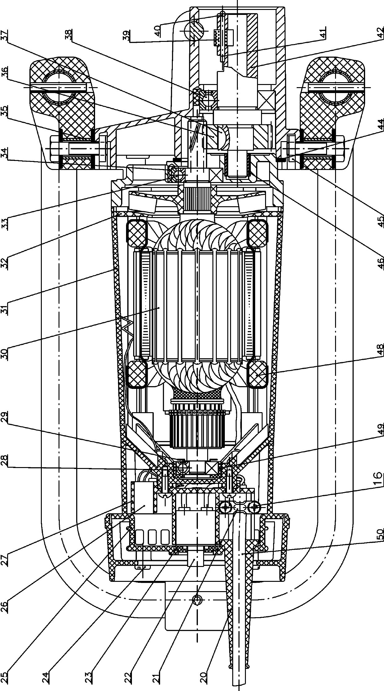 Concrete vibrator