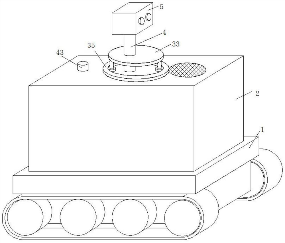 Oil field inspection robot based on millimeter-wave radar technology