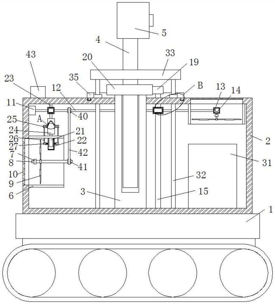 Oil field inspection robot based on millimeter-wave radar technology