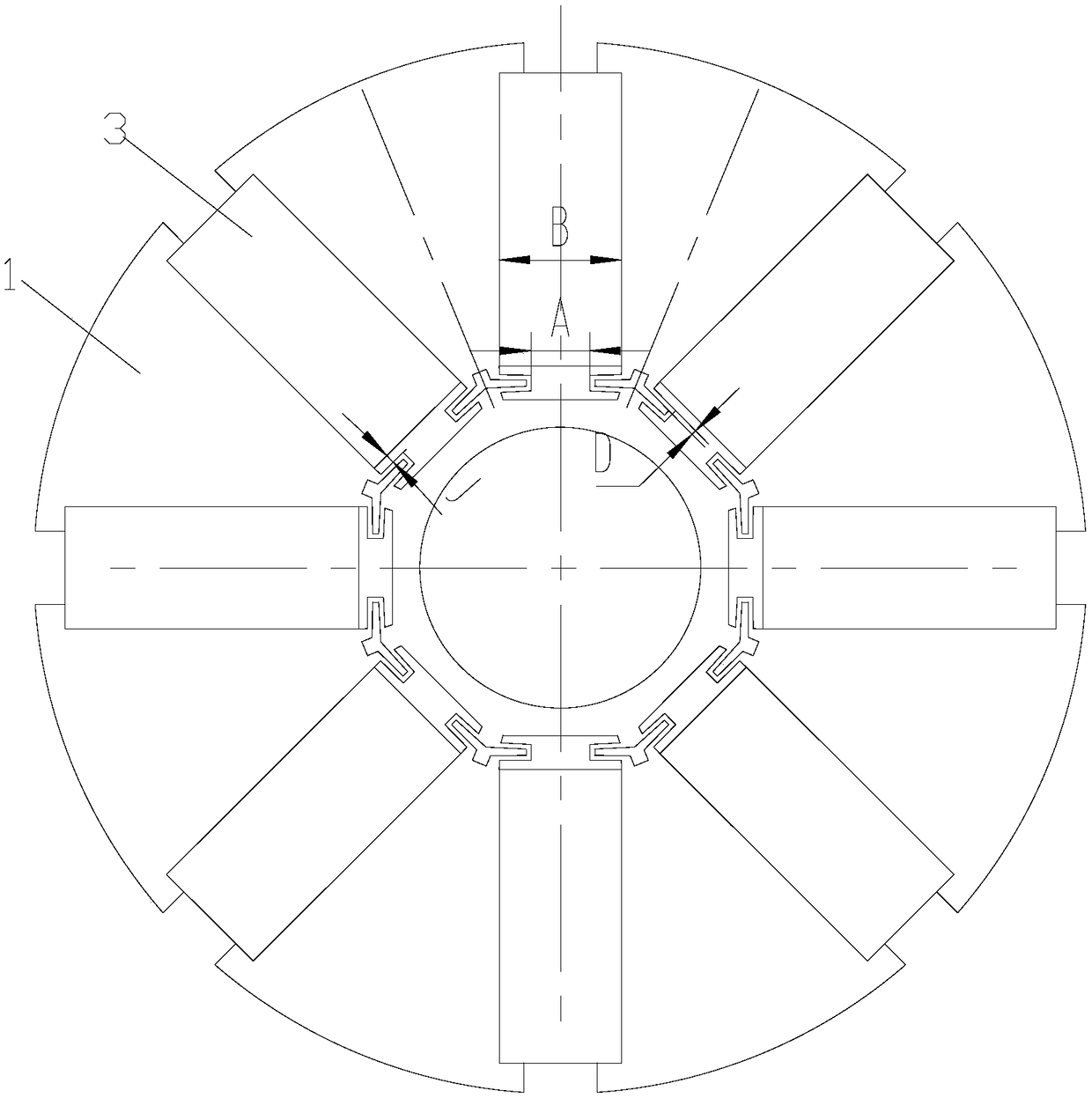 Motor rotor and permanent magnet motor