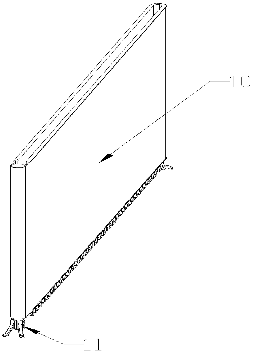 Folding television