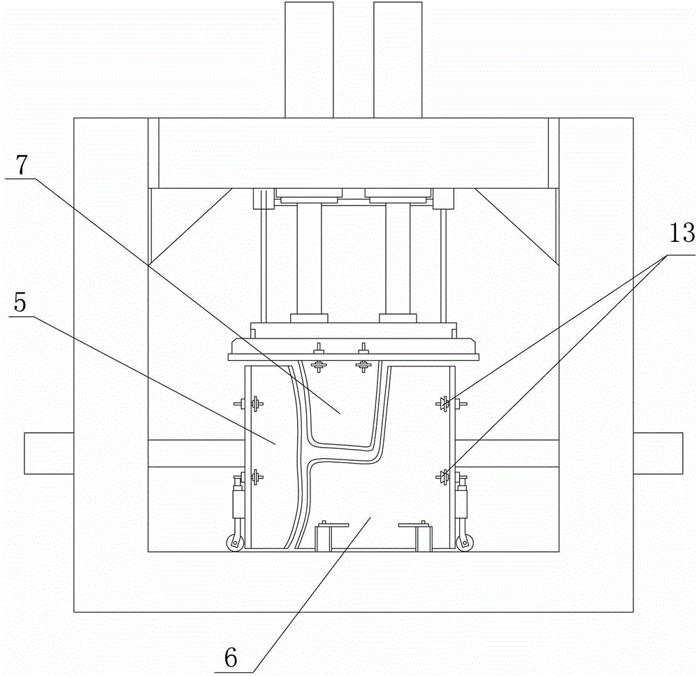 Manufacture method of multi-layer gluing bentwood chair and bentwood foot blank pressing machine