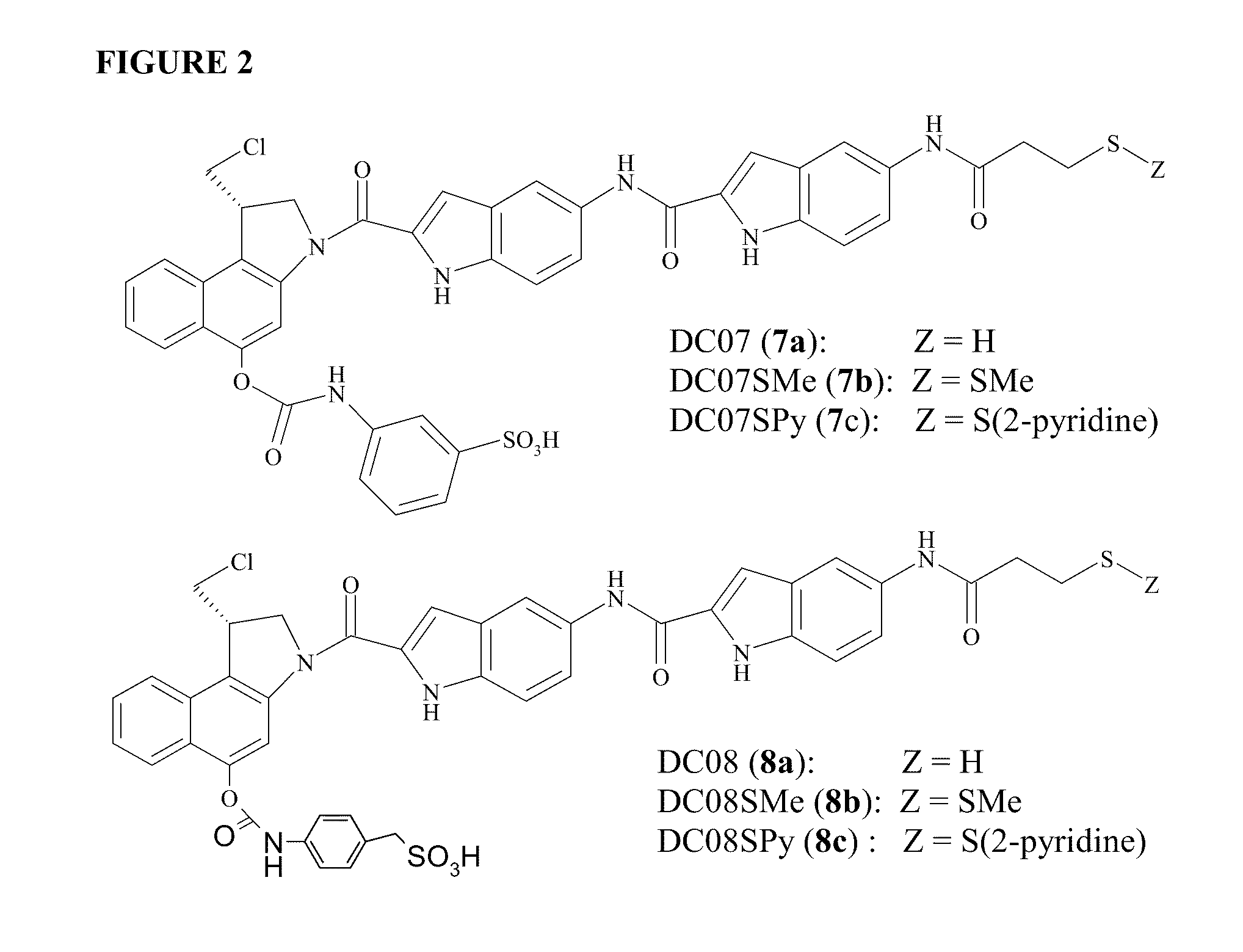 Prodrugs of CC-A1065 analogs