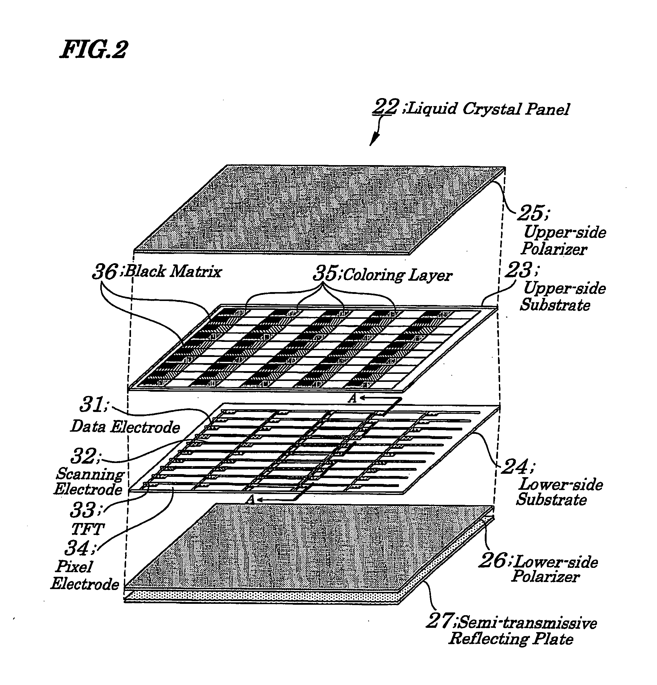 Liquid crystal display device and driving method used in same