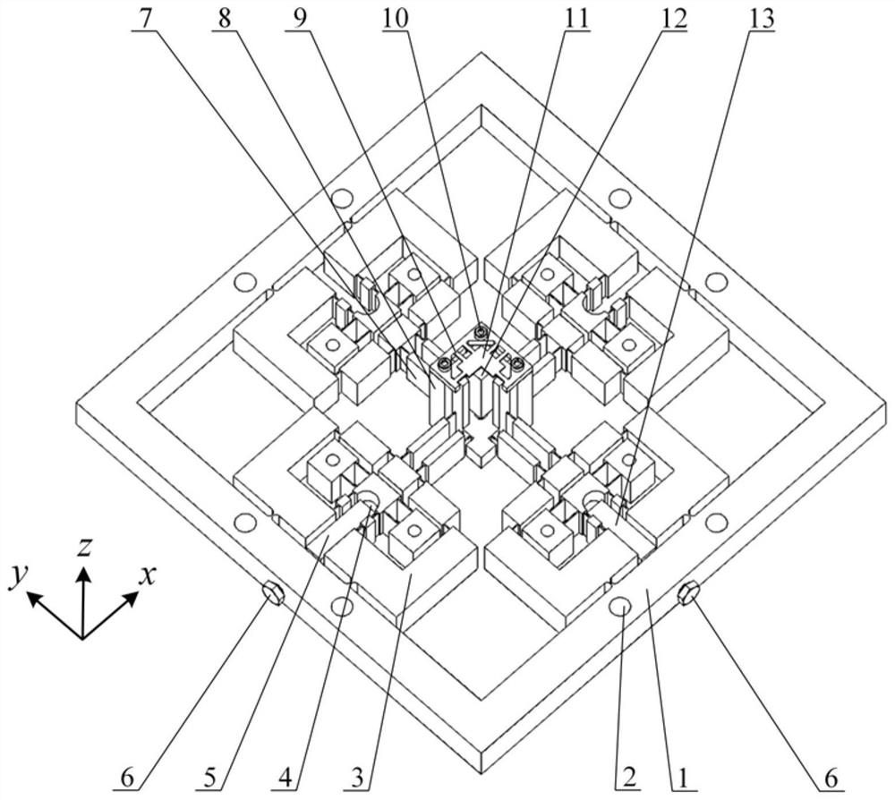 A Tri-translational Decoupling Micropositioner Based on Rotating Lever Half-Bridge Amplifier