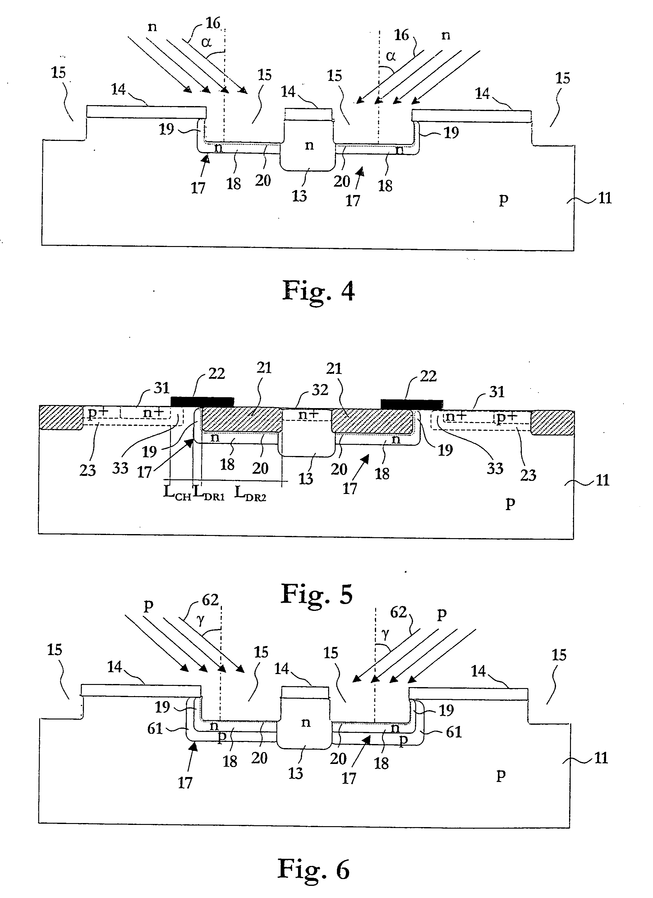 Method in the fabrication of a monolithically integrated high frequency circuit