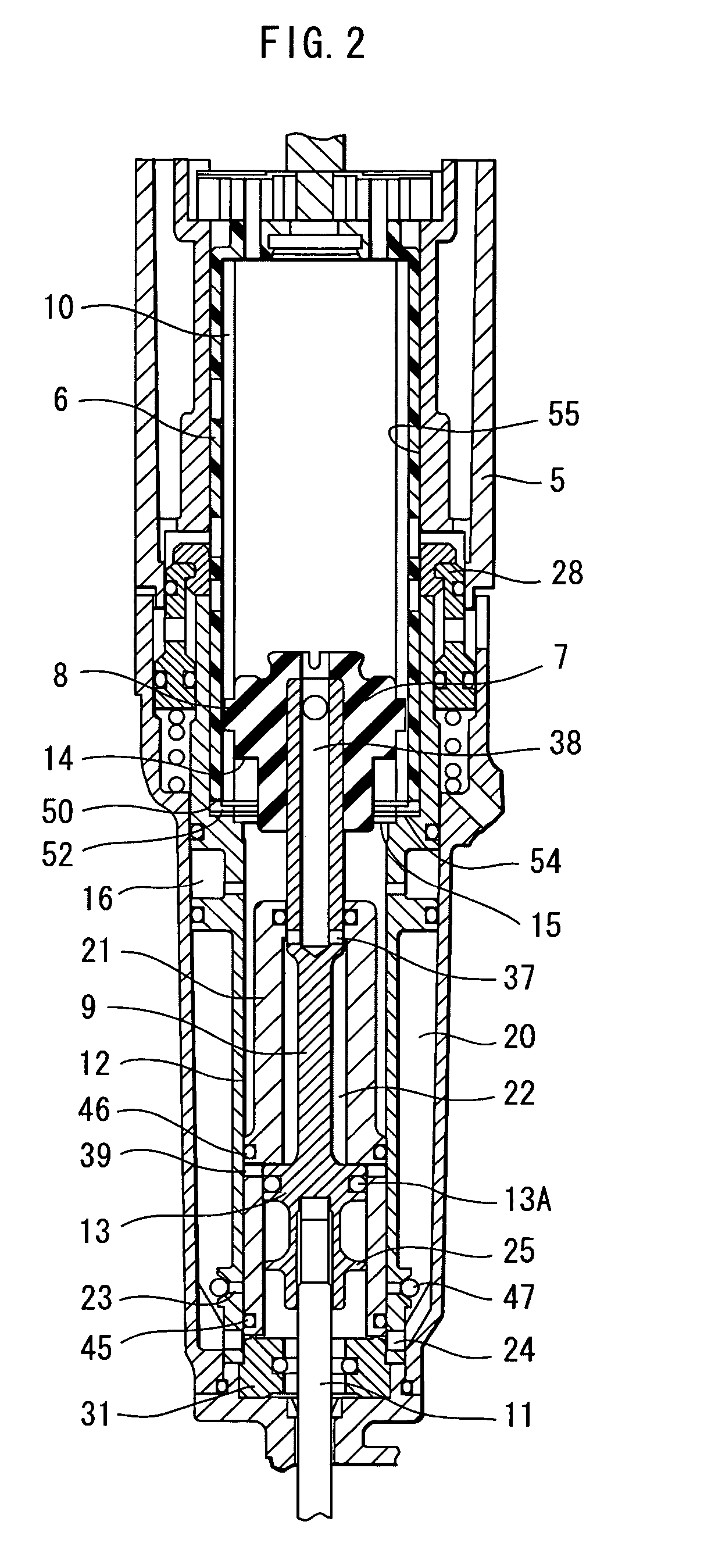 Pneumatically operated screw driver