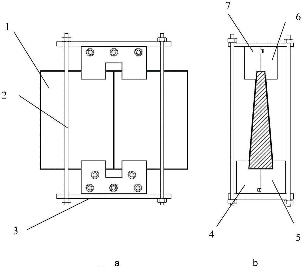 Electron beam welding deformation control method of large variable-thickness component
