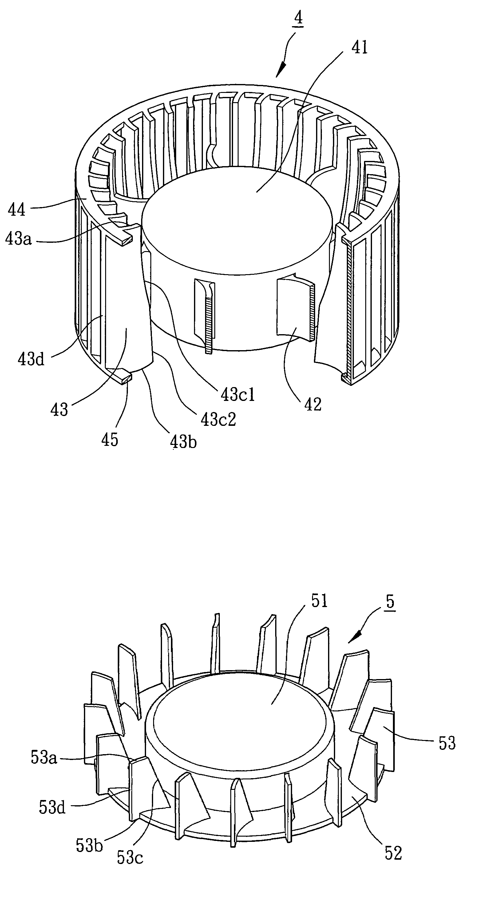 Impeller for radial-flow heat dissipating fan