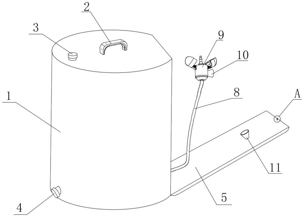 Vagina cleaning equipment suitable for nursing in obstetrics and gynecology department