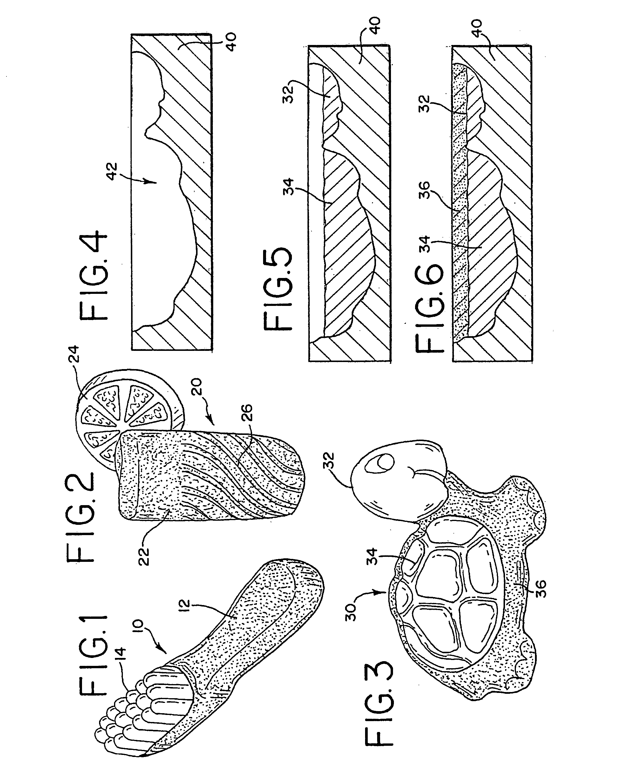 Shaped chewing gum products containing soluble protein and methods of making same