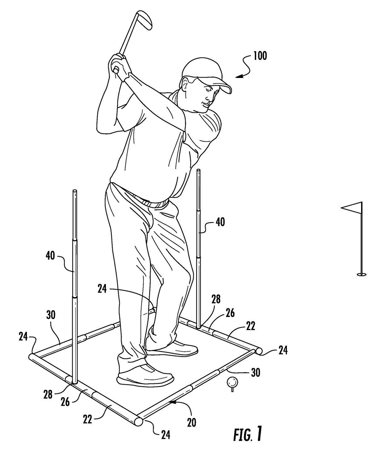 Golf training device