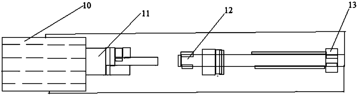 Self-walking two-conveying transfer machine for coal mine