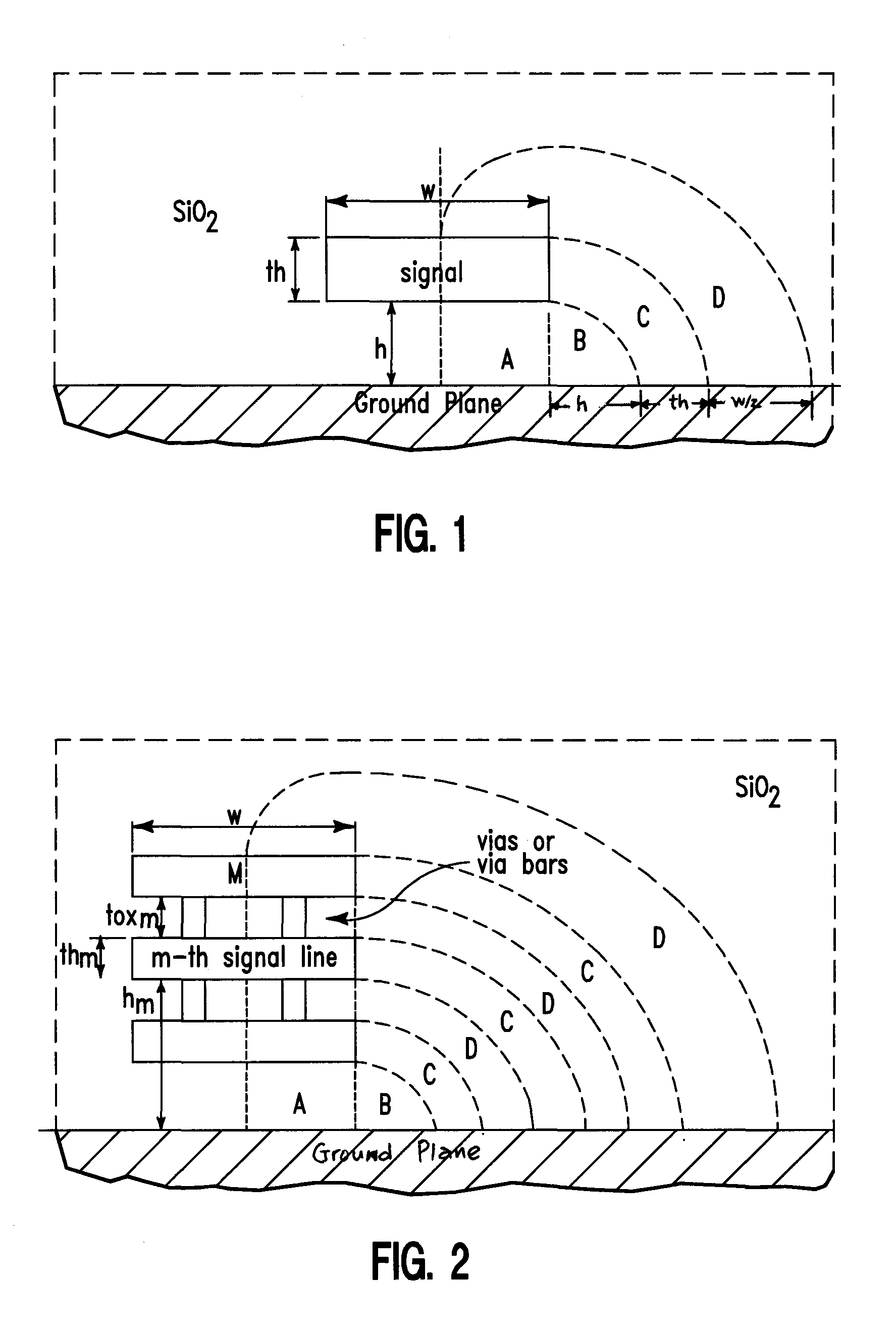 Method for determining fringing capacitances on passive devices within an integrated circuit