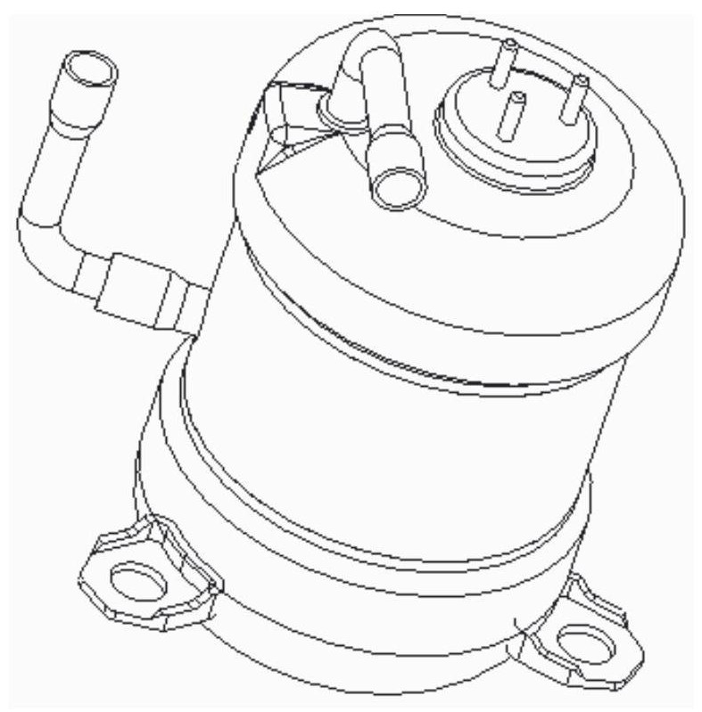 Compressor assembly for mobile refrigerator