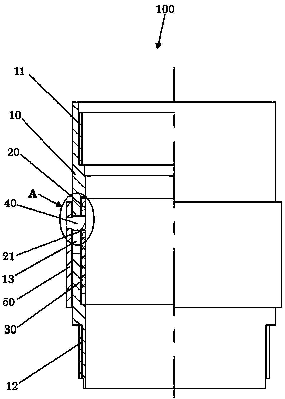 Carving-seizing-type core retainer and soil acquirer